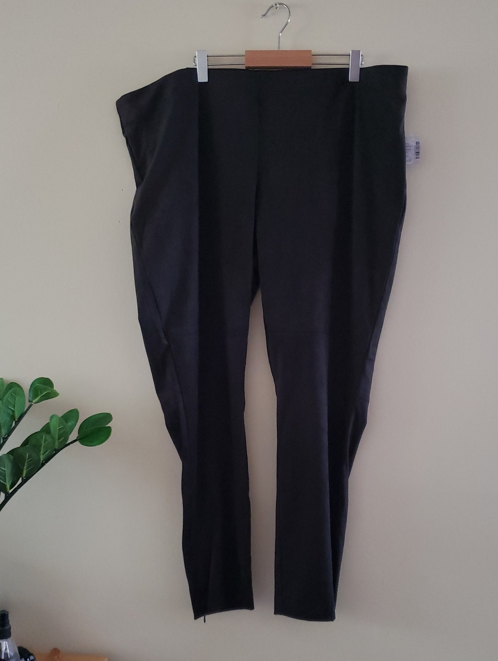 REITMANS BNWT Faux Suede Pull On Zippered Ankle Skinny Pant - Sz 20 PETITES
